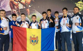 Молдова завоевала четыре золотые и две бронзовые медали на Кубке Европы по муайтай
