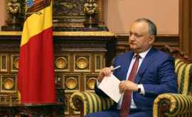 Dodon ia transmis un mesaj de felicitare omologului său bulgar