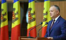 Dodon reacționează O nouă provocare antirusească