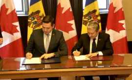 Молдова и Канада подписали Соглашение о продвижении и защите инвестиций