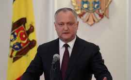 Dodon Decizia UE va accelera plecarea acestui regim