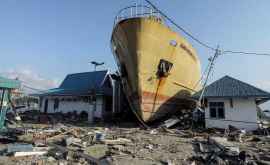 Imagini din satelit înainte și după tsunami Un sat a fost ras de pe suprafața pămîntului