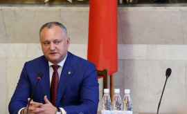 Dodon a promulgat legea care prevede organizarea unui referendum