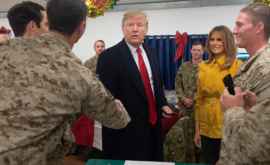 Donald şi Melania Trump vizită surpriză în Irak