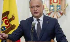 Dodon Cei care vor săși ridice ratingul pe seama președintelui nu vor reuși