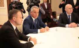 Vlad Plahotniuc a venit la întrevederea cu Igor Dodon Primele declarații