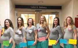 В родильном отделении одновременно забеременели 9 медсестёр