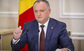 Dodon anunță cînd ar putea avea loc alegerile anticipate