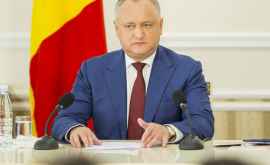 Dodon despre dizolvarea Parlamentului Voi sesiza Curtea Constituțională