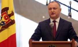 Dodon despre anularea Marșului Urma să fie destabilizat inclusiv din afara țării