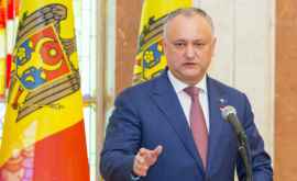 Dodon anunţă cînd ar putea să fie ridicată imunitatea unor deputați