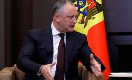 Dodon a spus care sînt cele mai importante acțiuni ale noului guvern 