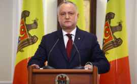 Dodon explică de ce a căzut Guvernul Sandu Era pregătit