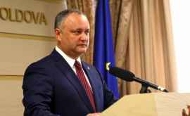 Dodon La această etapă nu văd șanse pentru crearea unei majorități parlamentare