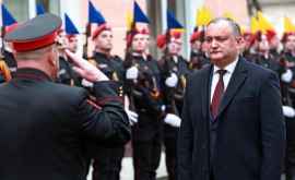 28 de ani de la înființarea Trupelor de carabinieri Dodon a transmis un mesaj de felicitare