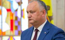 Dodon declarații după ședința conducerii de vîrf a țării