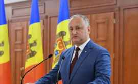 Dodon Avem toate condiţiile pentru promovarea reformelor 