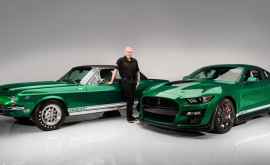 Ford Mustang Shelby GT500 прикинулся Зеленым шершнем