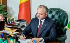 Igor Dodon ia transmis un mesaj de felicitare președintelui Germaniei