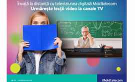 Moldtelecom sprijină proiectul municipal Educație Online și va difuza lecții prin intermediul platformei de televiziune digitală