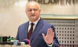 Dodon explică de ce alegerile prezidențiale trebuie să se desfășoare pe 1 noiembrie