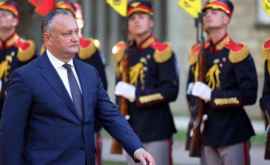 75 de militari îl vor însoți pe Igor Dodon la parada militară de la Moscova