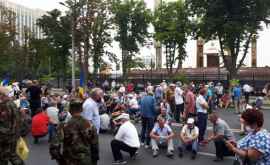 Sănătatea veteranilor pusă în pericol la protestul de astăzi FOTO