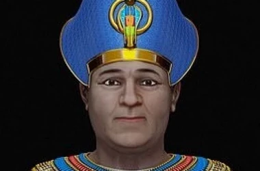 Chipul unuia dintre cei mai bogați faraoni a fost reconstituit pe baza craniului 
