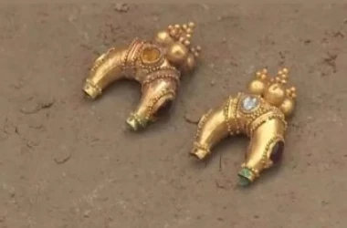 Обнаружены золотые украшения, принадлежащие исчезнувшей загадочной цивилизации