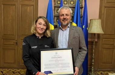 Oxana Crețu a primit diploma de Ambasadoare a Gastronomiei Republicii Moldova