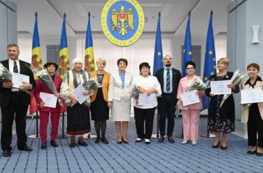 Cei mai activi seniori și seniore din Moldova au fost premiați 